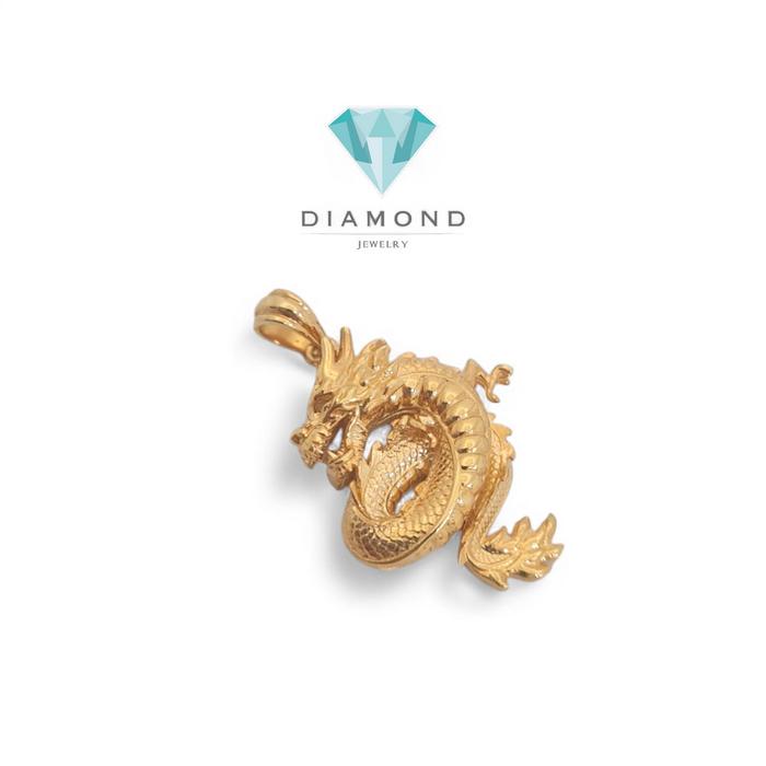 Liontin Mas Naga 700K-Diamond Jewelry