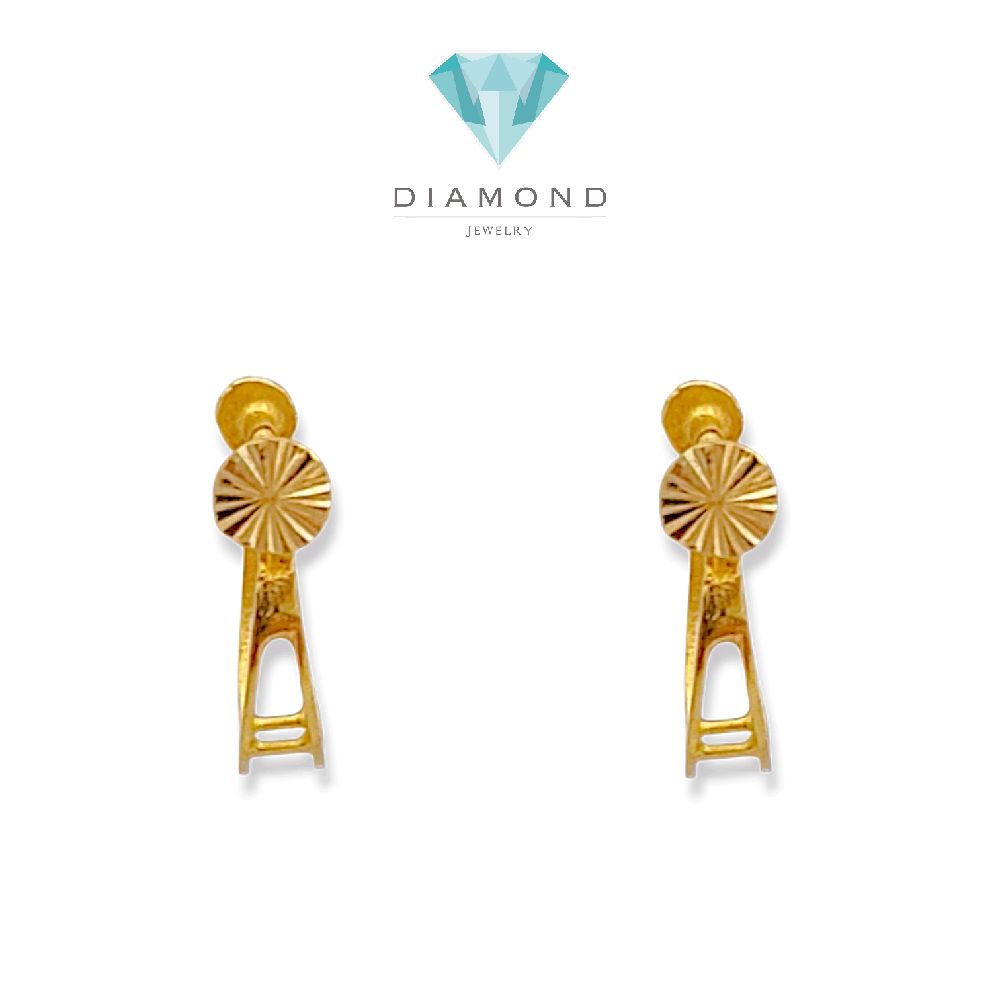 Hoop Gold Earring 23K / Anting Emas Hoop 23K / 328AMSWP1