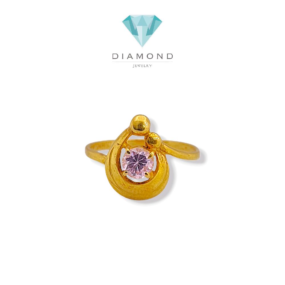Pink Gold Ring 23K / Cincin Emas Pink 23K / 64CMSWP3
