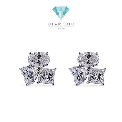 Toi Et Moi Diamond Earring 18K / Anting Berlian Toi Et Moi 18K / Diamond Jewelry 2ABL2250LS-(4500HT)