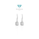 Bagguette diamond earring 18k Diamond Jewelry