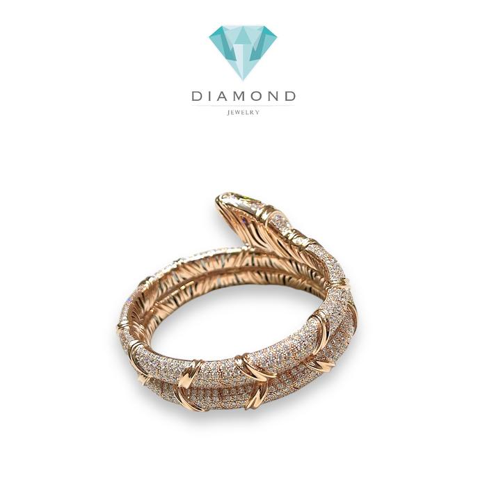 Python Serpenti Snake Full Diamond / Diamond Jewelry