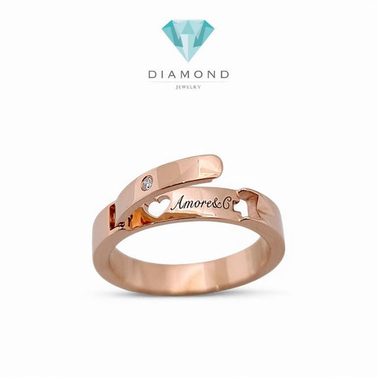 Wedding Diamond Ring 18K / Diamond Jewelry-wedingringcustom1