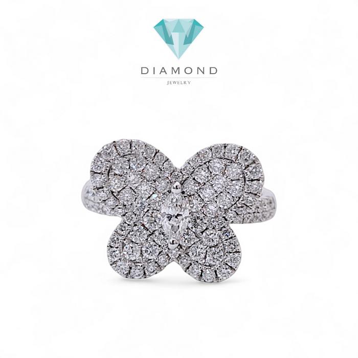 Butterfly Diamond Ring / Diamond Jewelry