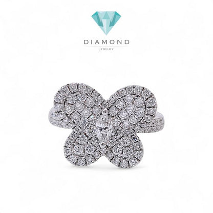 Butterfly Diamond Ring / Diamond Jewelry