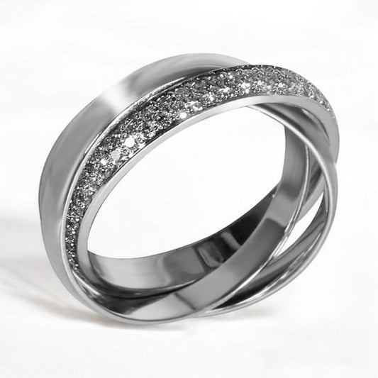 Trinity diamond  ring 18K- Diamond Jewelry