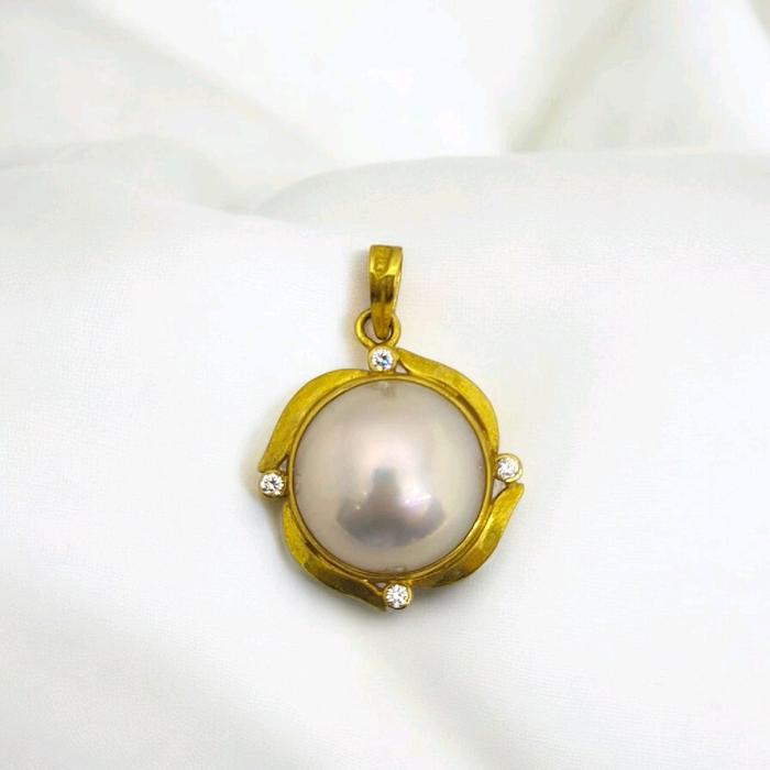 Lionti Mutiara Emas 23K Diamond Jewelry-1LM6WP-HT