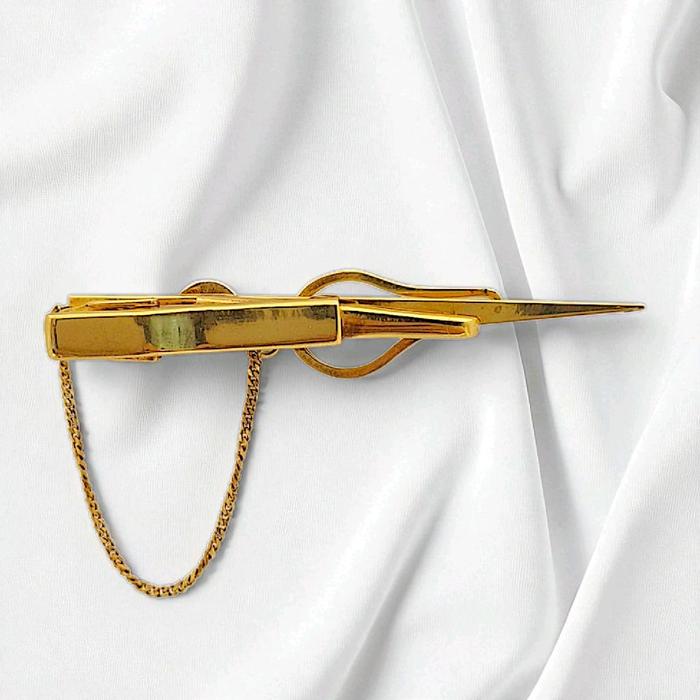 Tie Bar Gold 18K / Jepitan Dasi Emas 18K / Diamond Jewelry 48JDGT198WP-HT