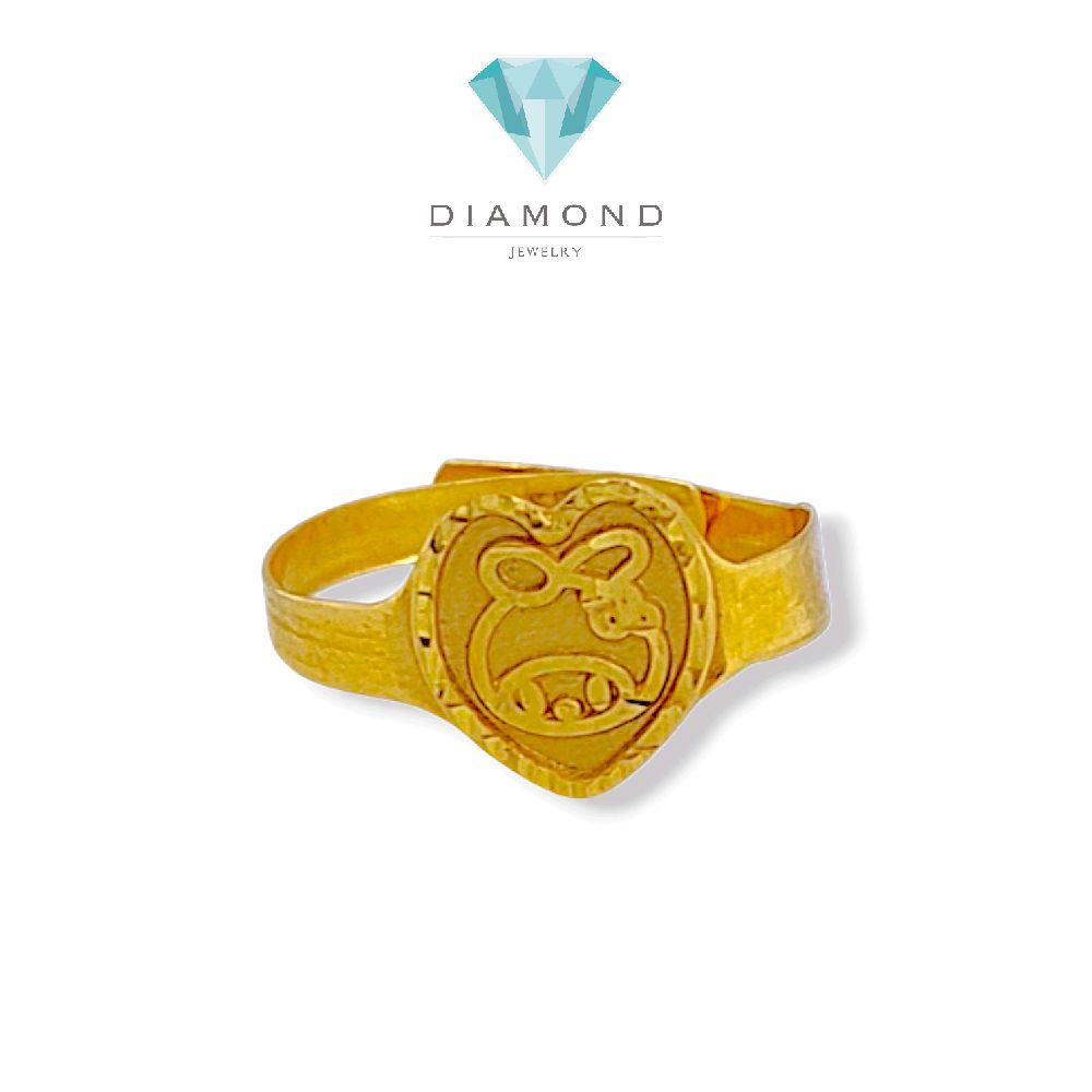 Melody Gold Ring Baby 23K / Cincin Bayi Emas Melody 23K / 57CMSWP5