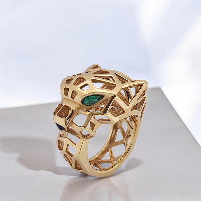 Panthere Ring crt 18K / Diamond Jewelry