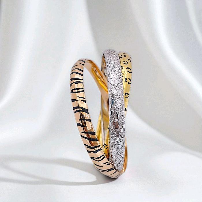 Trinity Animal Bracelet 18K / Gelang Trinity Animal 18K / Diamond Jewelry 407GBD140000RY