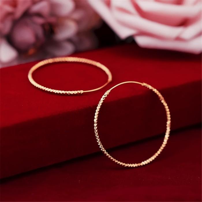 anting gipsi Emas Rose Gold 17K