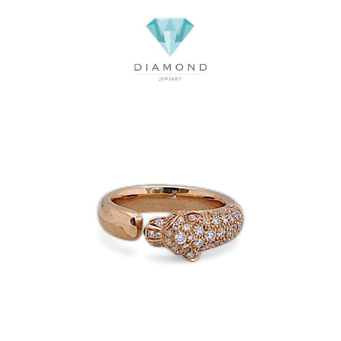 Panthere Diamond Ring 18K / Cincin Panthere Berlian 18K / Diamond Jewelry 16CBD20550RB