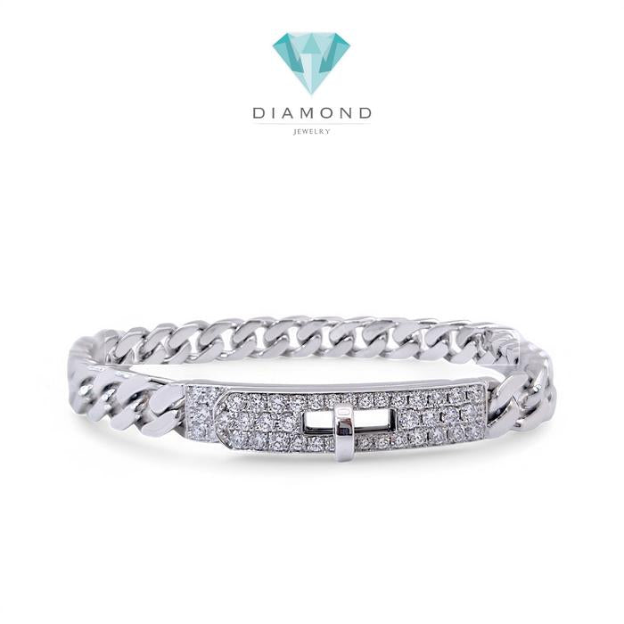 Kelly Diamond Bracelet 18K / Diamond Jewelry-100GBD271000AB-HT