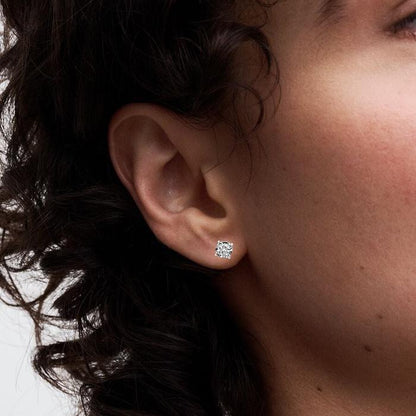 Diamond earring solitaire Anting berlian white gold 18K Diamond Jewelr