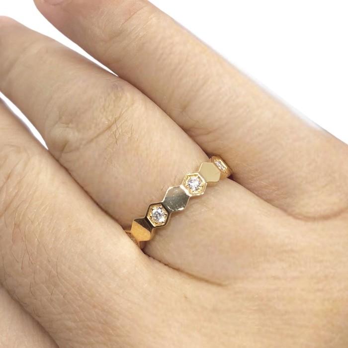 Bee love diamond ring 18 -Diamond Jewelry