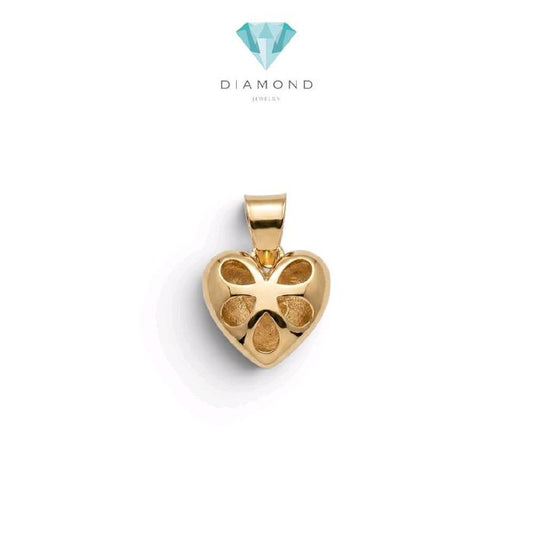 Heart Gold Pendant 16K / Liontin Emas Hati 16K / Diamong Jewely / 285LMS098LS