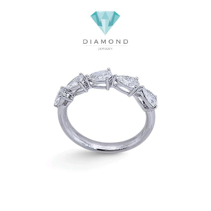 Listring Pear Diamond Ring 18K / Cincin Listring Pear Berlian 18K / Diamond Jewelry 375CB1575ANANLS HT