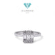 Emerald Diamond Ring / Diamond Jewelry