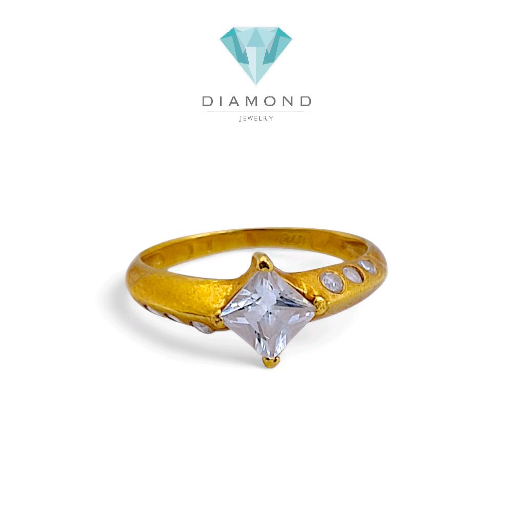 Princess Gold Ring 23K / Cincin emas Princess 23K / 60CMSWP3