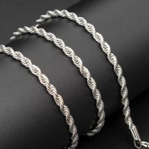 Kalung emas tambang white/gold 18k Diamond Jewelry