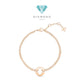Louvre rose gold bracelet 18k-Diamond Jewelry-26GBD440AB