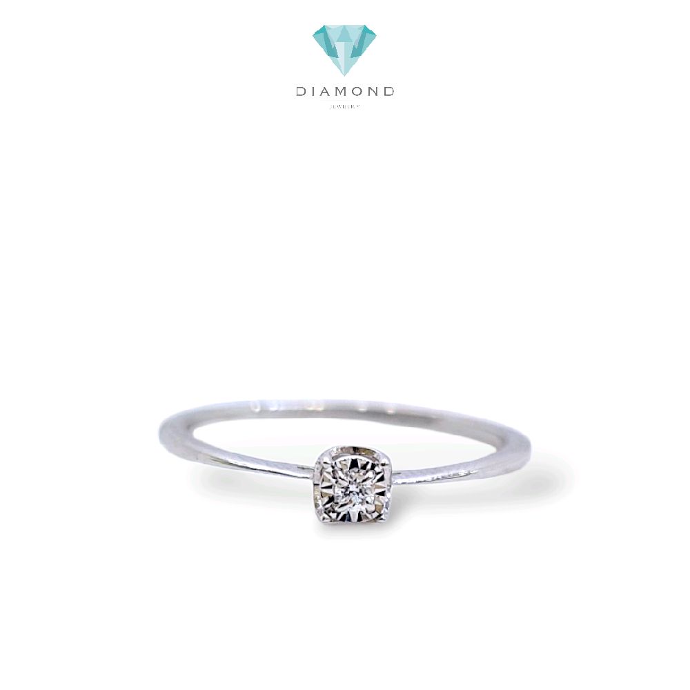 Solitaire Diamond Ring 18K / Cincin Diamond Solitaire 18K / Diamond Jewelry / 382CB170LS