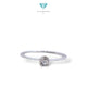 Solitaire Diamond Ring 18K / Cincin Diamond Solitaire 18K / Diamond Jewelry / 382CB170LS