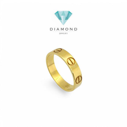 Cincin Laki Model Love Crt 18K-Diamond Jewelry