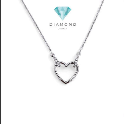 Love Gold Necklace 750K / Kalung Emas Love 750K / Diamond Jewelry 423KMS175LS-HT