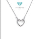 Love Gold Necklace 750K / Kalung Emas Love 750K / Diamond Jewelry 423KMS175LS-HT