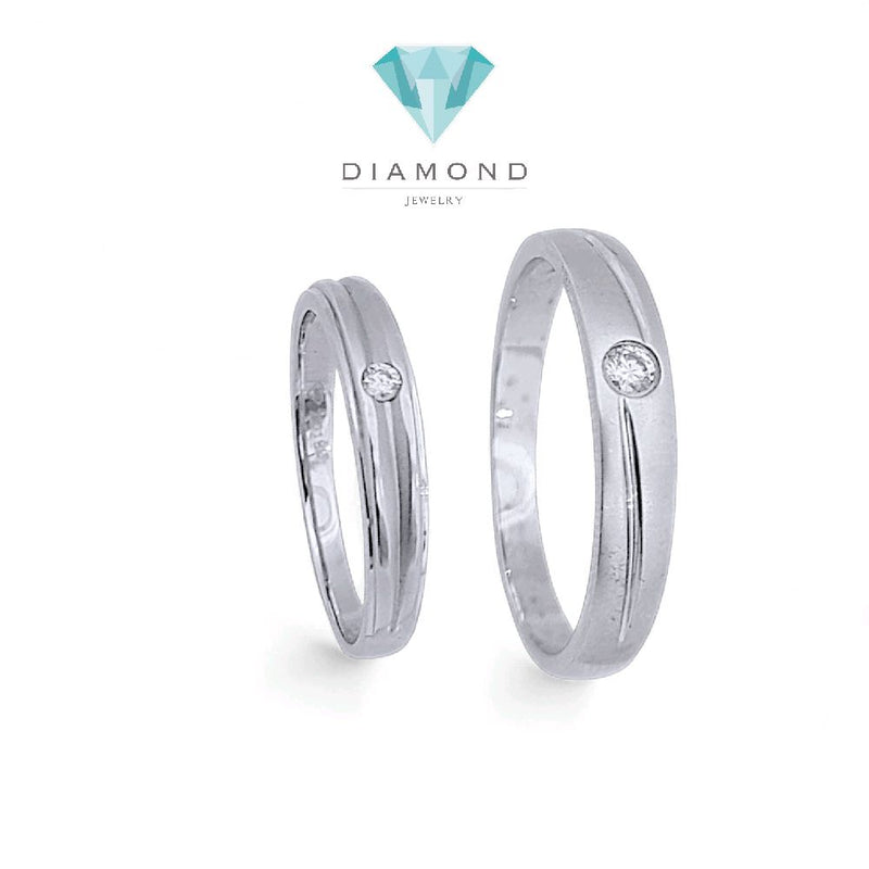 Wedding Diamond Ring Solitaire 18K / Cincin Kawin Berlian Solitaire 18K / Diamond Jewelry 75CBNKH4066WPLS - 76CBNKH5168WPLS - HT
