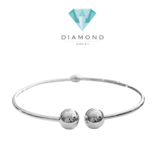 Gelang Tinju Double Ball bangle 18k-Diamond Jewelry