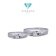 Classic Wedding Ring 18K / Cincin Nikah Klasik 18K / Diamond Jewelry 70CBNKH8664WPLS - 69CBNKH4484WPLS