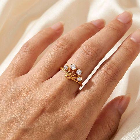 Fan Gold Ring 23K / Cincin Emas Kipas 23K / 79CMSWP3