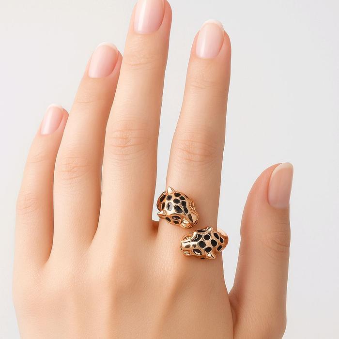 Panther Gold Ring 750K / Cincin Emas Penter 750K / Diamond Jewelry 414CMS501LS-HT