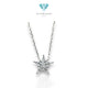 Star Diamond Pendant/Kalung Berlian Model Bintang 18K / Diamond Jewelry