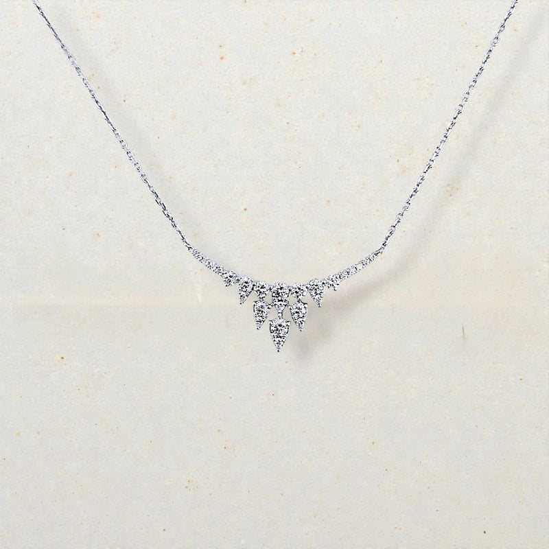 Eternal Pear Diamond Necklace 18K / Kalung Berlian Eternal Pear 18K / Diamond Jewelry - 147KBD95000AB
