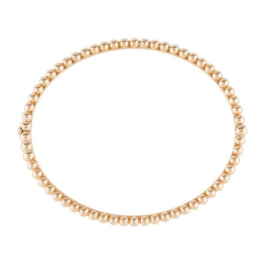 Perlee pearl vca bangle 18k rose gold-Diamond Jewelry