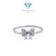 Ribbon Gold Ring 700K / Cincin Pita Emas 700K /  433CMS101LS/cincin emas putih