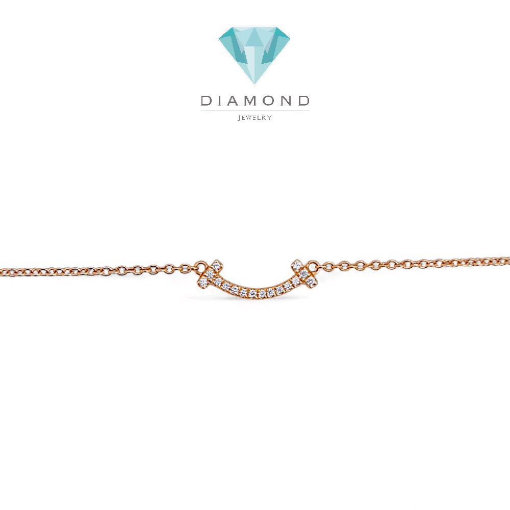 Smile Diamond Bracelet 18K / Gelang Berlian Seyum 18K / Diamond Jewelry 154GBD26000AB - HT