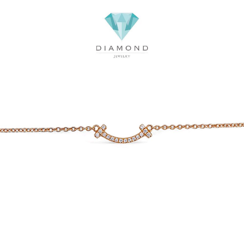 Smile Diamond Bracelet 18K / Gelang Berlian Seyum 18K / Diamond Jewelry 154GBD26000AB - HT