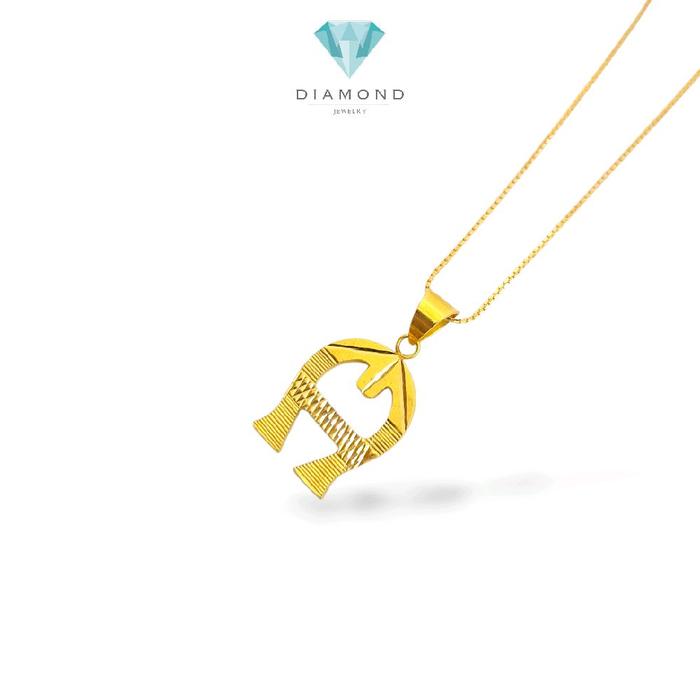 Gold Logo Pendants 23K / Liontin Logo Emas 23K / Diamond Jewelry / 166LMSWP5