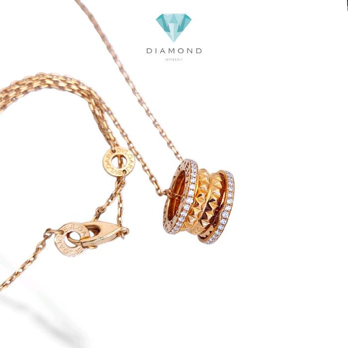 B.Zero1 Rock Diamond Necklace 18K / Diamond Jewelry / 160KBD19150OAB