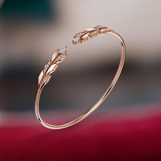Gelang vineyard crown diamond tif/gelang vineyard tif Berlian dan Emas  18K -Diamond Jewelry