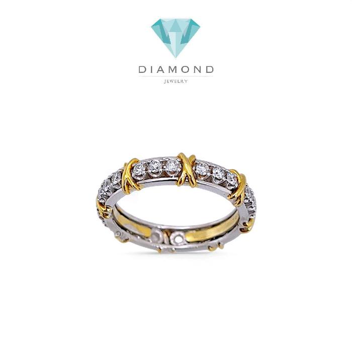Narrow Diamond Ring 18K / Cincin Berlian Narrow 18K / Diamond Jewelry 17CBD11300RB-HT