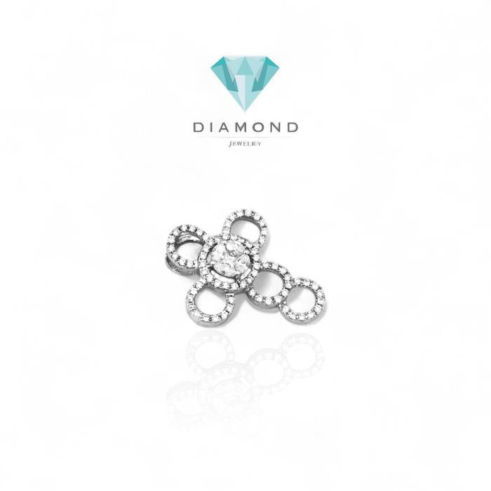 Diamond Cross Pendant/Liontin Salib Berlian