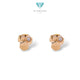 Honeycomb Diamond Earrings 18K / Diamond Jewelry / 114AB43000AB