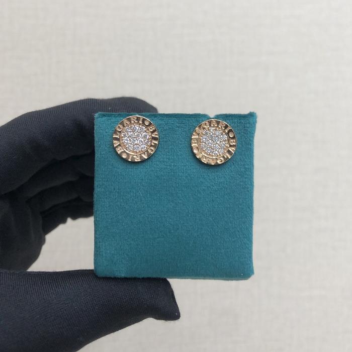 Anting  Bulat Berlian 18K-Diamond Jewelry