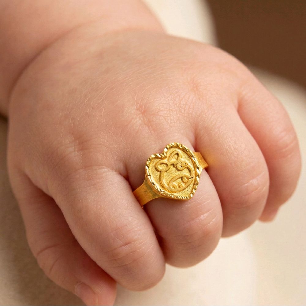 Melody Gold Ring Baby 23K / Cincin Bayi Emas Melody 23K / 57CMSWP5